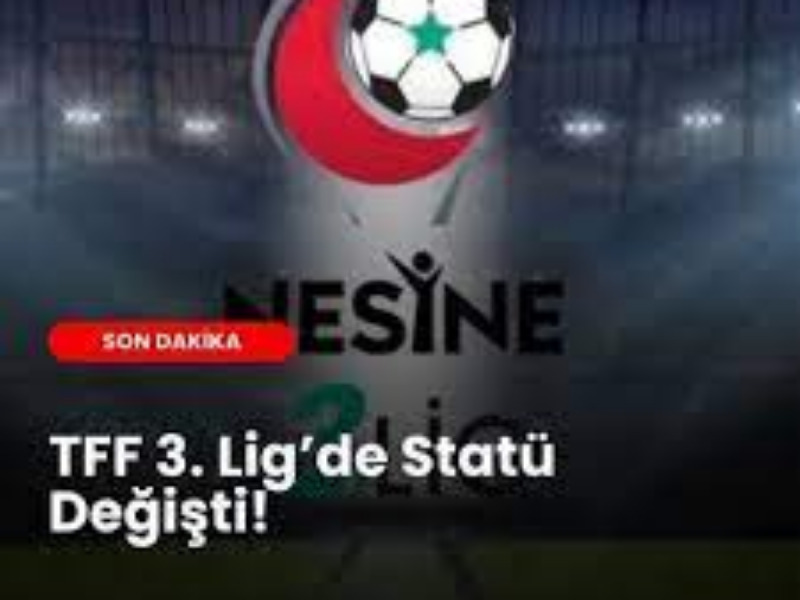 Nesine 3.Lig bu hafta sonu start alıyor